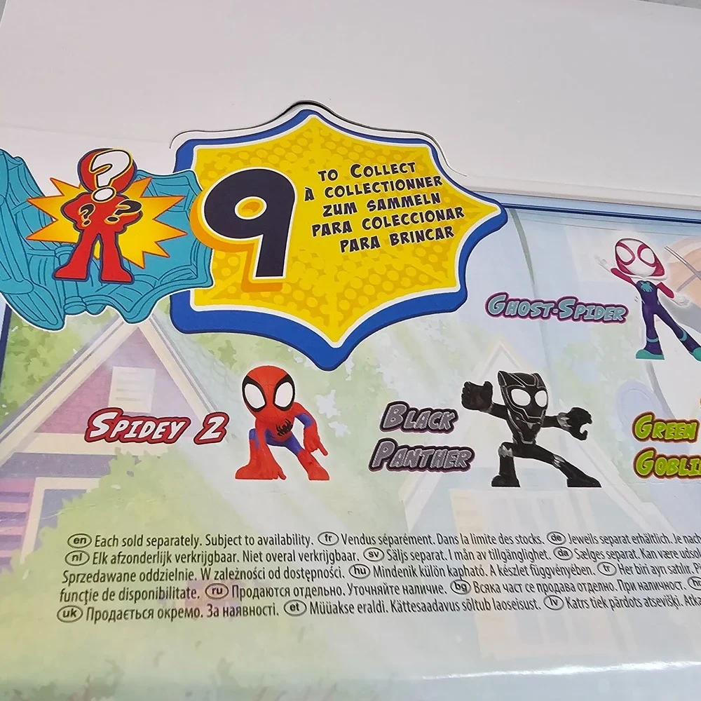 Spidey And His Amazing Friends Web Up Minis Blind Mystery Mini Figure 12 Pack